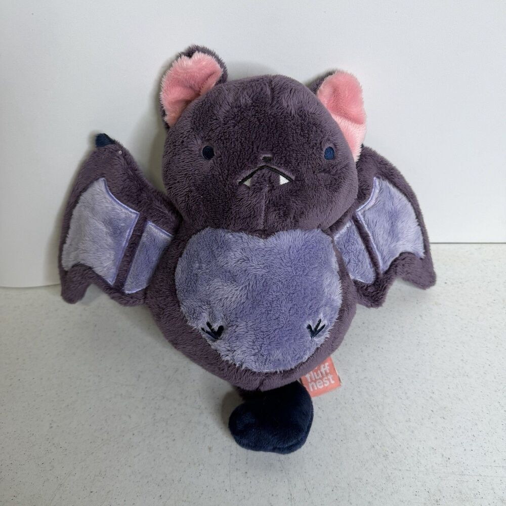 Fluff Nest Puff Pals Vinnie The Bat Plush